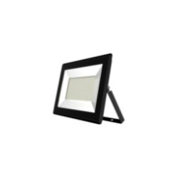 LED FLOOD LIGHT/06/GLASS COVER/BLACK/100W/6500K/15CM/MX L36