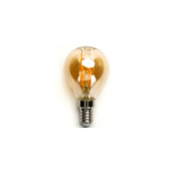 LED FILAMENT G45 E14 8W 2700K/AMBER/MX  K38