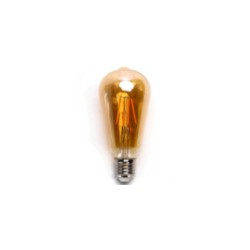 LED FILAMENT ST64 E27 10W 2700K/AMBER/MX K42