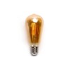 LED FILAMENT ST64 E27 10W 2700K/AMBER/MX K42