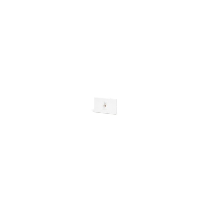 FLUSH-MOUNTED SOCKET /TV /WHITE /MX