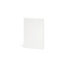 FLUSH-MOUNTED SWITCH ONE WAY BLANK /WHITE /MX