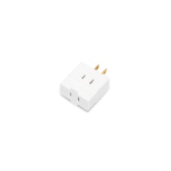 ADAPTOR 3-WAY（2P）15A /WHITE /MX