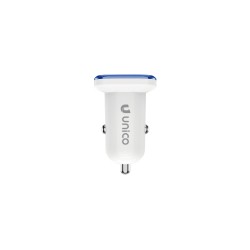 Car charger with dual USB ports 5V/2.4A (CC1892, white, 2 USB)