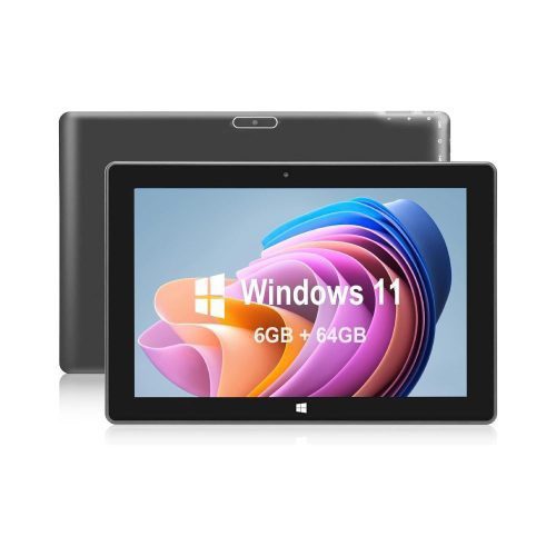 TABLETA KBJPADS CON WINDOWS 11, 6 GB RAM 64 GB ROM, 10 PULGADAS TABLET PC WINDOWS, INTEL CELERON N4020C, IPS 1280 X 800 2.8 GHZ,