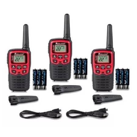 RADIOS 2 VIAS PAQC/3 MIDLAND T31X3VP HASTA 41KM (26MILLAS)