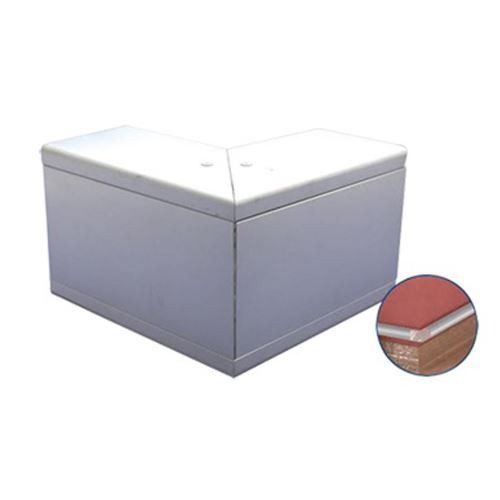 ESQUINERO EXTERIOR THORSMAN DE ALUMINIO INKA-100-EE, PARA CANALETA INKA100 (8110-80001)