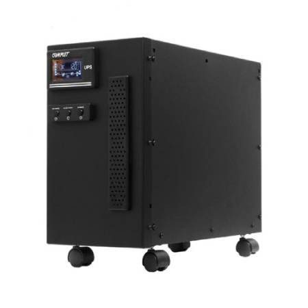 UPS 3KVA ONLINE SENOIDAL RESP COMPLET ST 3000, 3000W, 3000VA, ENTRADA 55-150V, SALIDA 120V, 6 CONTACTOS