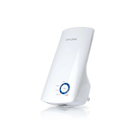 REPETIDOR INALAMBRICO EXTENSOR DE RANGO TP-LINK TL-WA850RE 300MBPS 1 RJ45 10/100 MBPS PLUG AND PLAY SIN CABLES