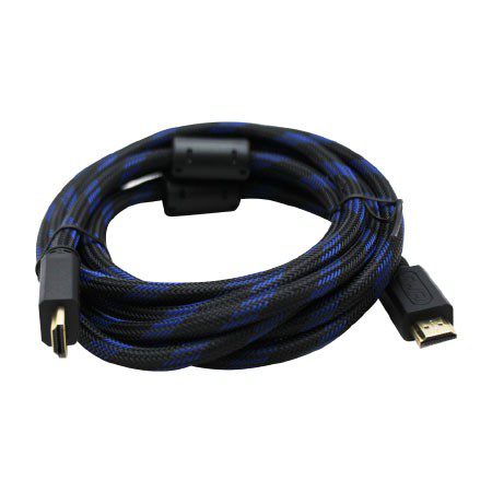 CABLE HDMI GHIA 3 MTS REFORZADO PARA USO RUDO COBRE 4K A 60HZ ETHERNET BOLSA