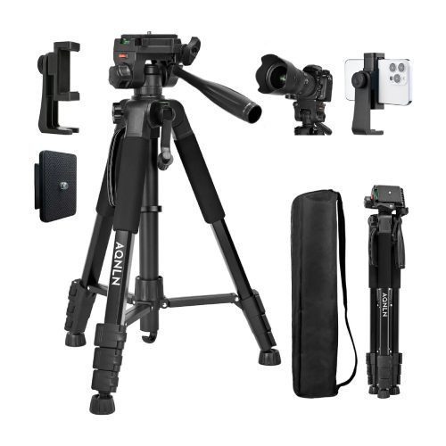 TRÍPODE DE CÁMARA DE ALUMINIO DE 180 CM, TRIPIÉ PARA CELULAR