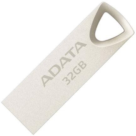 MEMORIA USB ADATA 32 GB UV210 METÁLICA 2.0 COLOR PLATA CON INTERFAZ USB 2.0, DISEÑO COMPACTO Y DURADERO