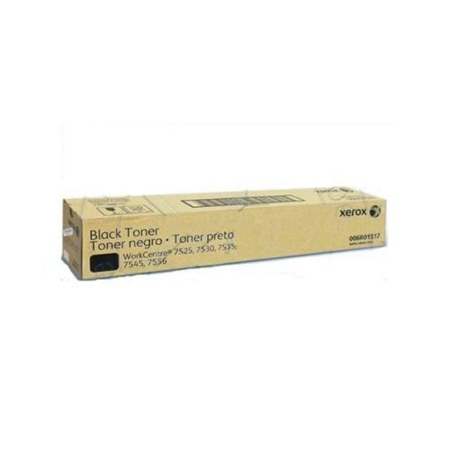 TÓNER XEROX 006R01517 NEGRO, 26.000 PÁGINAS, (D90) WC7545/7556/7525/7530/7535/7970, 006R0151