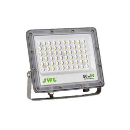 REFLECTOR JWJ TIPO LUPA 50 W, FLUJO LUMINOSO 5 000 LM, 110 – 240 VCA~ 60HZ, DIMENSIONES 205 X 160 X 22 MM, USO EN EXTERIOR IP66,
