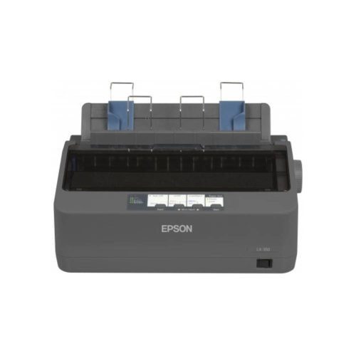 IMPRESORA EPSON LX-350, 110V, BLANCO Y NEGRO, MATRIZ DE PUNTOS, 9 PINES, CONEXIONES PARALELO Y USB 2.0, IDEAL PARA DOCUMENTOS DE