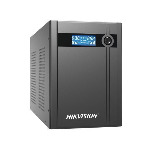 NO BREAK HIKVISION UPS DE 3000 VA, 1800 W, PANTALLA LCD, PROTECCIÓN CONTRA SOBRECARGA Y DESCARGA, ENTRADA Y SALIDA 120 VCA, 6 TO