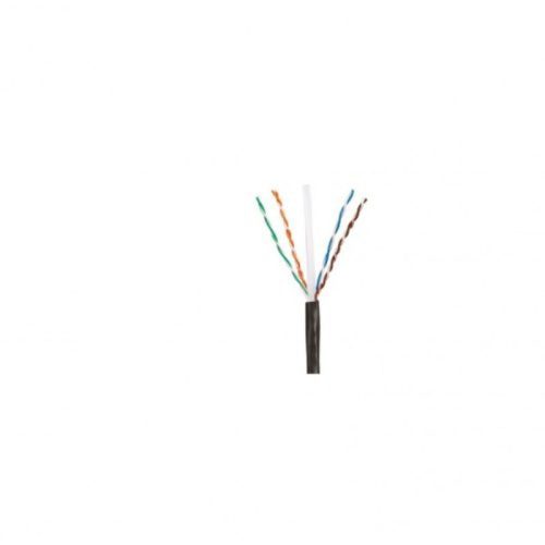 BOBINA DE CABLE PANDUIT UTP DE 4 PARES, PANNET, PARA EXTERIOR CON GEL, CAT6 (23 AWG), INDUSTRIAL PARA CLIMAS EXTREMOS, COLOR NEG