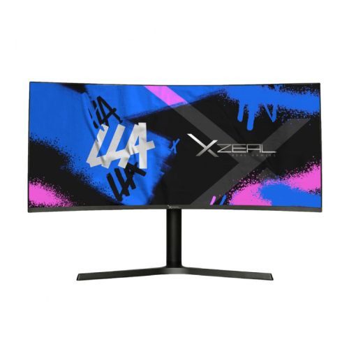MONITOR GAMER CURVO XZEAL XZ-6010, LED 34?, QUAD HD, FREESYNC, 100HZ, HDMI, NEGRO, XZMO341B