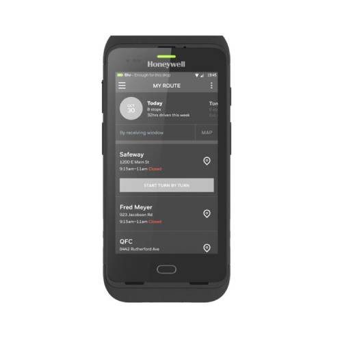 TERMINAL PORTÁTIL HONEYWELL CT40 5”, 4GB, ANDROID 7.1.1, BLUETOOTH 5.0, WIFI – SIN CABLES/BASE/FUENTE DE PODER, CT40-L0N-2SC110F