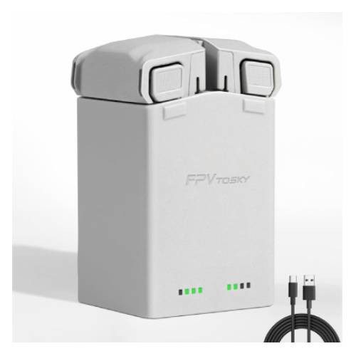 CARGADOR DE BATERÍA MINI 4/3 PRO PARA DJI MINI 4 PRO/MINI 3 PRO SERIES, HUB DE CARGA BIDIRECCIONAL CON BATERÍAS DUALES, CARGA RÁ