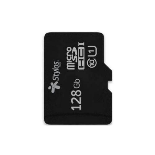 MEMORIA FLASH STYLOS, MICRO SD, 128GB, CLASE 10, STMSD28B