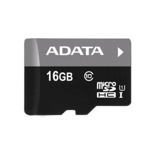 MEMORIA FLASH ADATA, 16GB MICROSDHC UHS-I CLASE 10, CON ADAPTADOR, AUSDH16GUICL10-RA1