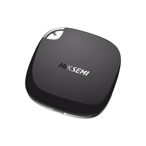 UNIDAD DE ESTADO SOLIDO SSD EXTERNO HIKSEMI HS-ESSD-T100, 256GB, USB-C, NEGRO, HS-ESSD-T100/256G
