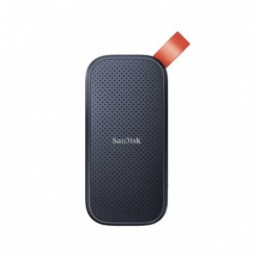 UNIDAD DE ESTADO SOLIDO SSD EXTERNO SANDISK PORTABLE, 1TB, USB C, NEGRO, SDSSDE30-1T00-G25