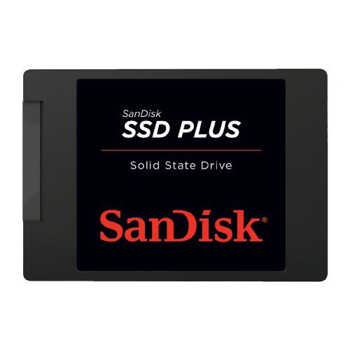 UNIDAD DE ESTADO SOLIDO SSD SANDISK PLUS, 1TB, SATA III, 2.5”, 7MM, SDSSDA-1T00-G27
