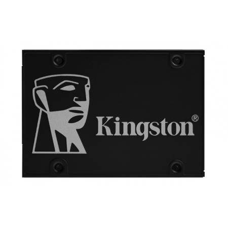 UNIDAD DE ESTADO SOLIDO SSD KINGSTON KC600 NAND 3D TLC, 512GB, SATA III, 2.5”, 7MM, SKC600/512G