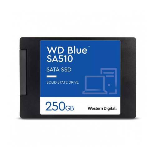 UNIDAD DE ESTADO SOLIDO SSD WESTERN DIGITAL WD BLUE SA510, 250GB, SATA III, 2.5”, 7MM, WDS250G3B0A