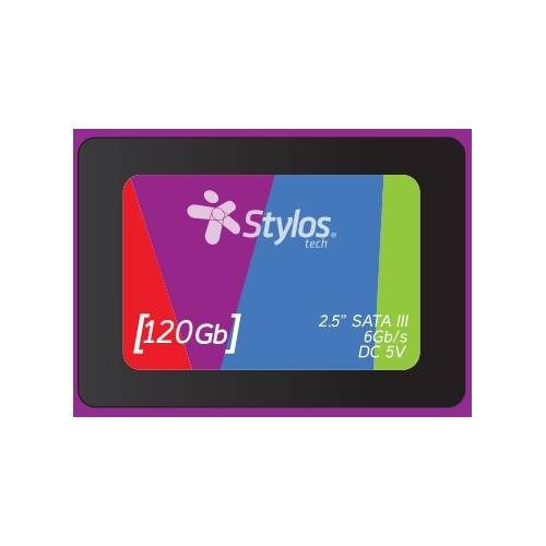 UNIDAD DE ESTADO SÓLIDO SSD STYLOS STMSSD1B, 120GB, SATA III, 2.5?, 7MM, STMSSD1B