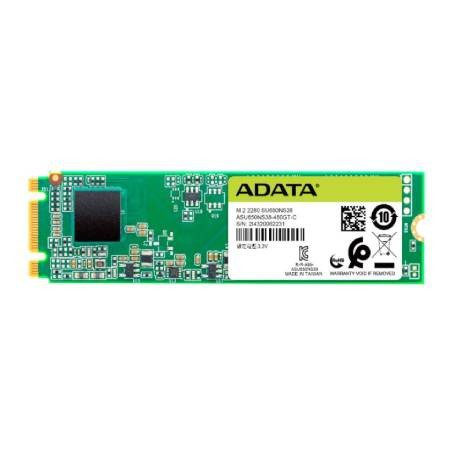 UNIDAD DE ESTADO SOLIDO SSD ADATA ULTIMATE SU650 3D TLC, 480GB, SATA III, M.2, ASU650NS38-480GT-C