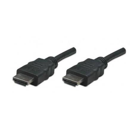 CABLE HDMI 1080P MANHATTAN, 7.5 M, MACHO, NEGRO