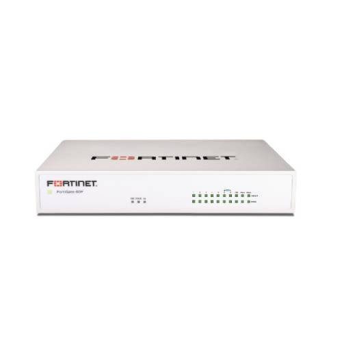 FIREWALL FORTINET FORTIGATE 60F, ALÁMBRICO, 10GBIT/S, 10X RJ-45, INCLUYE GARANTÍA FORTICARE Y LICENCIA FORTIGUARD 24X7 UTP 1 AÑO
