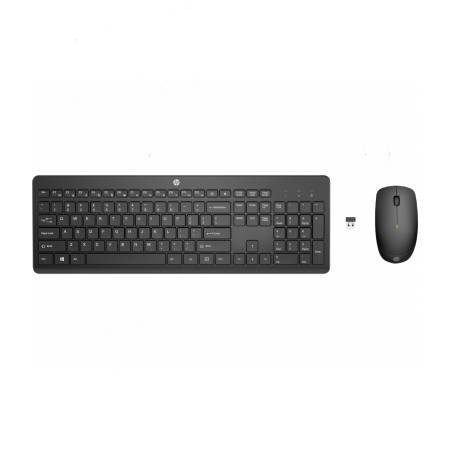 KIT DE TECLADO Y MOUSE HP 235, INALÁMBRICO, NEGRO (ESPAÑOL)
